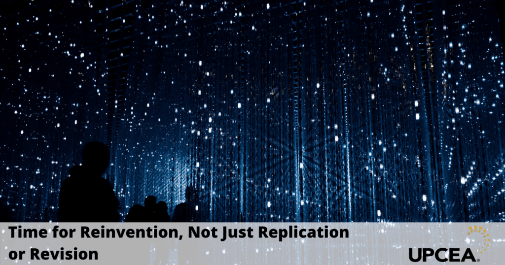 Time for Reinvention, Not Just Replication or Revision