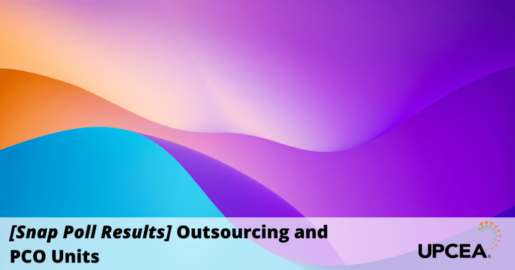[Snap Poll Results] Outsourcing and PCO Units