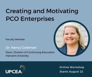 Creating and Motivating PCO Enterprises | Faculty Member: Nancy Coleman