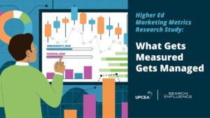 Higher Ed Marketing Metrics Research Study: What Gets Measured Gets Managed report cover