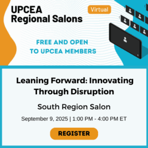 Leaning Forward: Innovating Through Disruption | South Region Salon | September 9, 2025 | 1- 4 PM ET