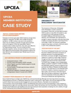 UWW Case Study image