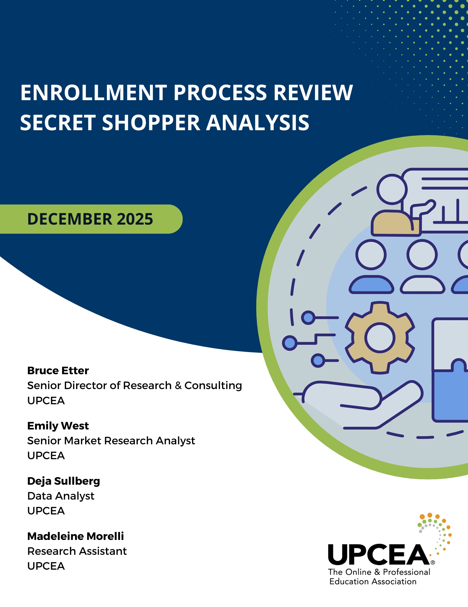 Enrollment Process Review: Secret Shopper Analysis | December 2025 report cover
