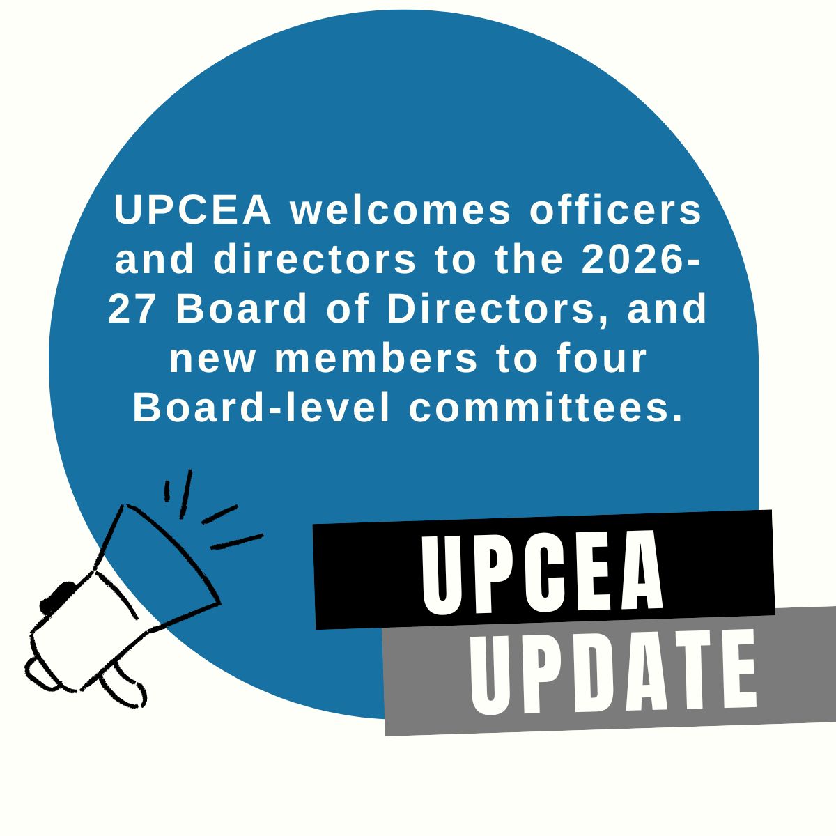 UPCEA Update | UPCEA welcomes officers and directors to the 2026-27 Board of Directors, and new members to four Board-level committees.