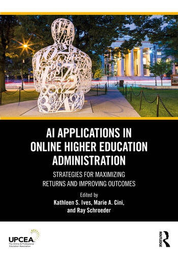 AI Applications in Online Higher Education Administration book cover image