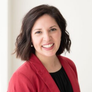 A person (Renee Kruep) smiling
