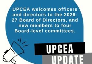 UPCEA Update | UPCEA welcomes officers and directors to the 2026-27 Board of Directors, and new members to four Board-level committees.