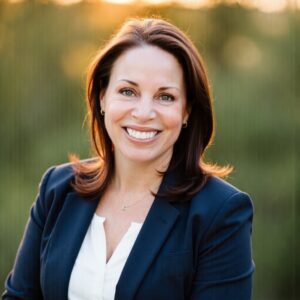 A person (Amy Heitzman) smiling