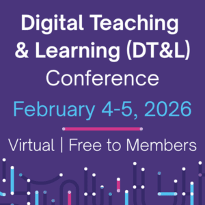 2026 UPCEA Digital Teaching & Learning Conference (DT&L) | Virtual | February 4-5, 2026