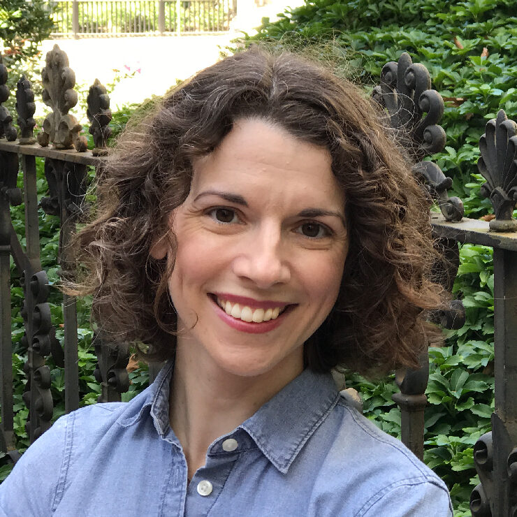 A person (Jessica Metzler) smiling