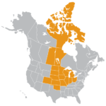 UPCEA Central Region Map | Colorado, Kansas, Oklahoma, Missouri, Illinois, Indiana, Ohio, Michigan, Wisconsin, Iowa, Nebraska, North Dakota, South Dakota
